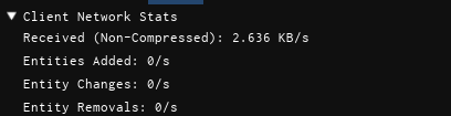 Client Network Stats