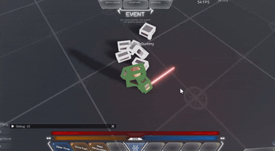 Broken ragdoll demonstration